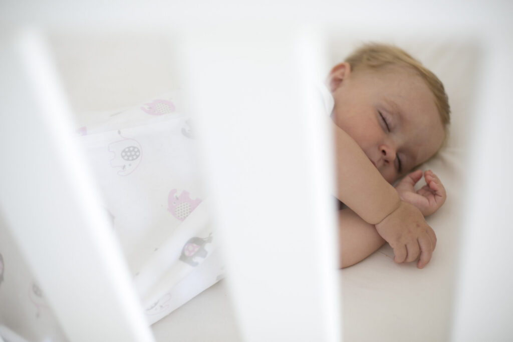 Safer sleeping to limit SIDS