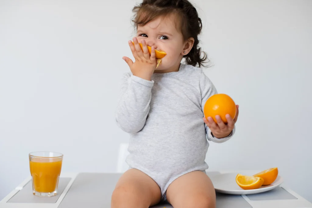 Teaching your baby and toddler about healthy eating